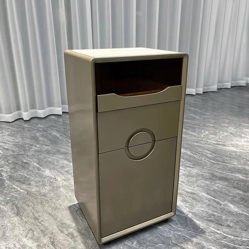 عجلات عربة التخزين، أثاث الصالون، معدات العربة، صينية التجميل، دعم الأظافر، بكرات تصفيف الشعر الاحترافية