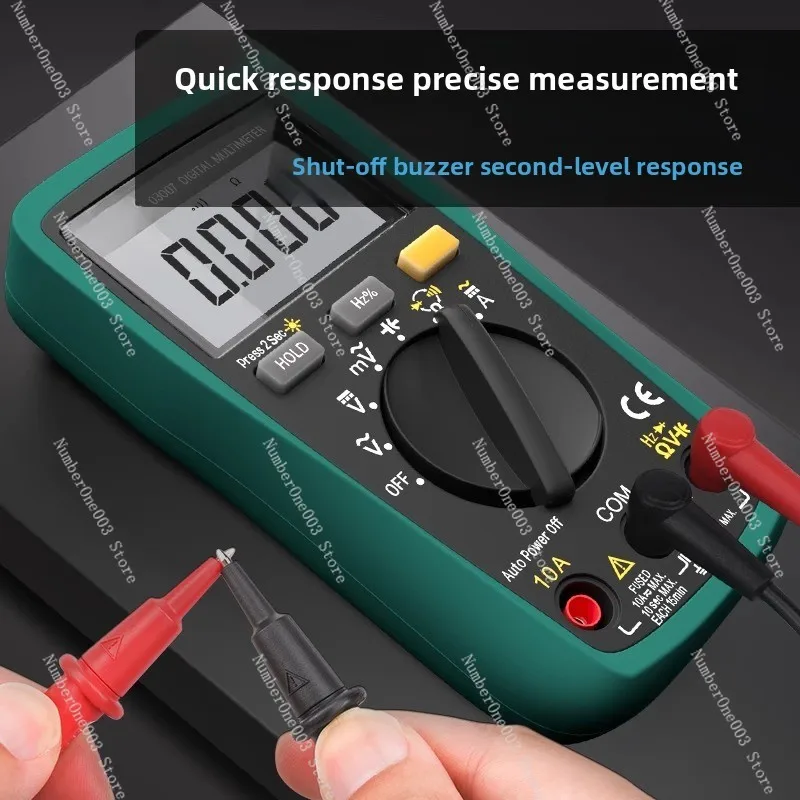 Multimeter Digital High Precision Universal Meter Electrician Special Capacitor Meter Electronic Anti-Burn Auto Range