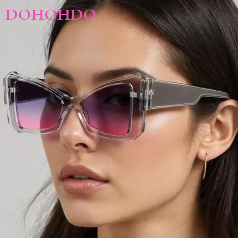 

New Fashion Big Butterfly Frame Sun Glasses Female Male Luxury Designer Eyewear Summer Traveling Drive Sunglass Male UV400 Очки