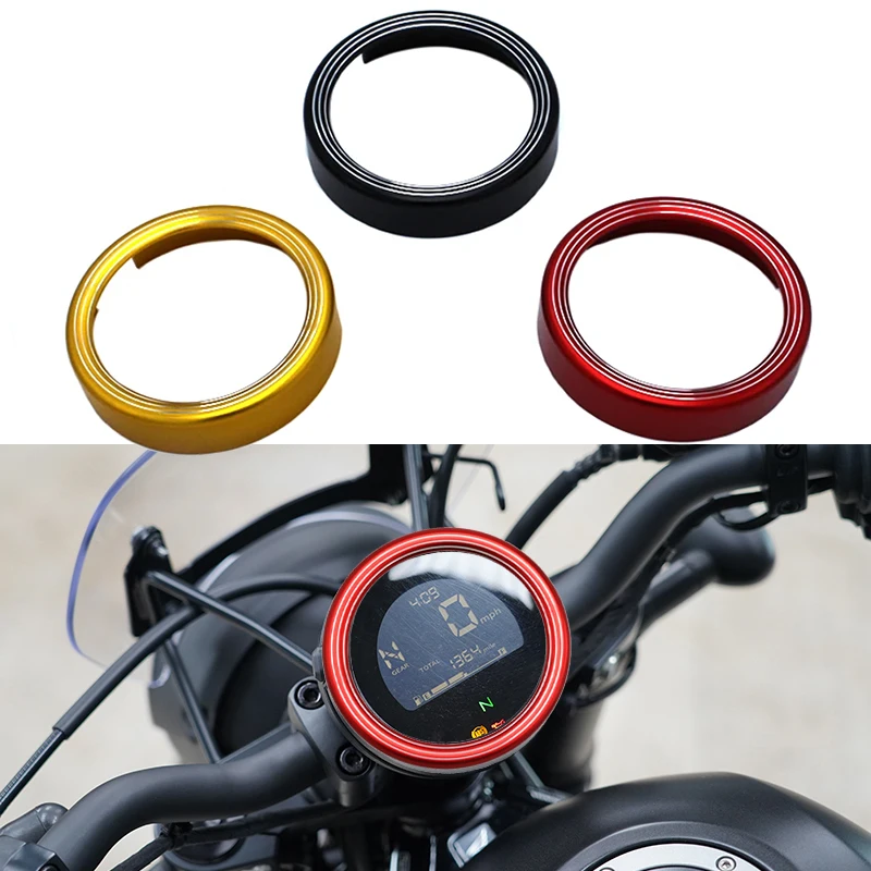 For Honda Rebel500 Rebel300 CMX500 CMX300 Rebel 300 500 CL300 CL500 Motorcycle Speedometer Gauge Instrument Meter Ring Cover