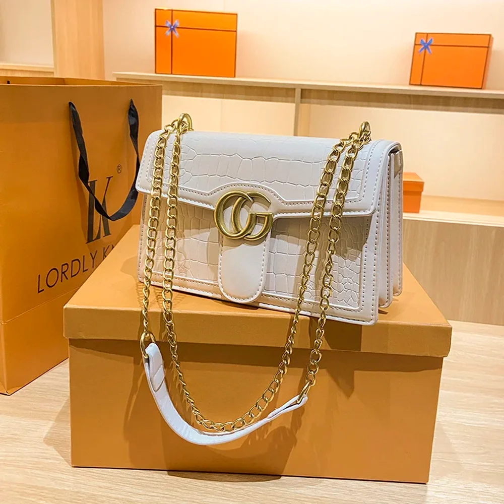 Designer style bag - 2025 hit bag, fashionable and trendy chain bag, classic and versatile crossbody bag, underarm bag