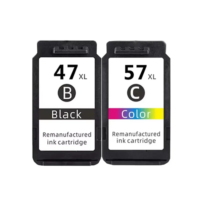 PG47 CL57 PG-47 CL-57 Compatible Ink Cartridge For Canon Pixma E400 E410 E417 E460 E470 E477 E480 E3170 E3370 E4270 Printers