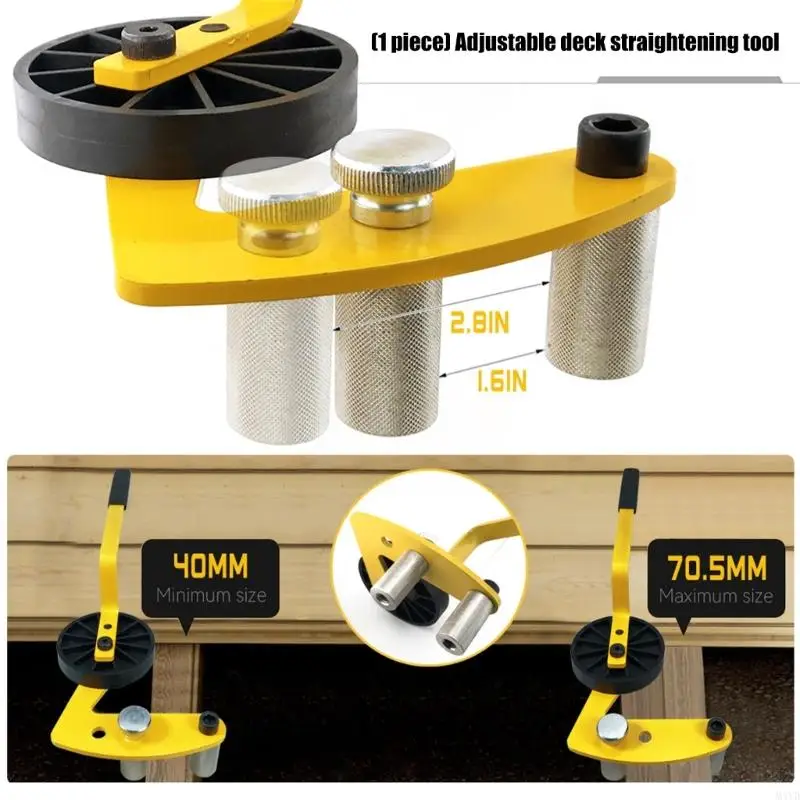 Инструмент для выпрямления настила, фиксирующий держатель чаши, ручка, гибочный станок из композитного дерева и металла для для