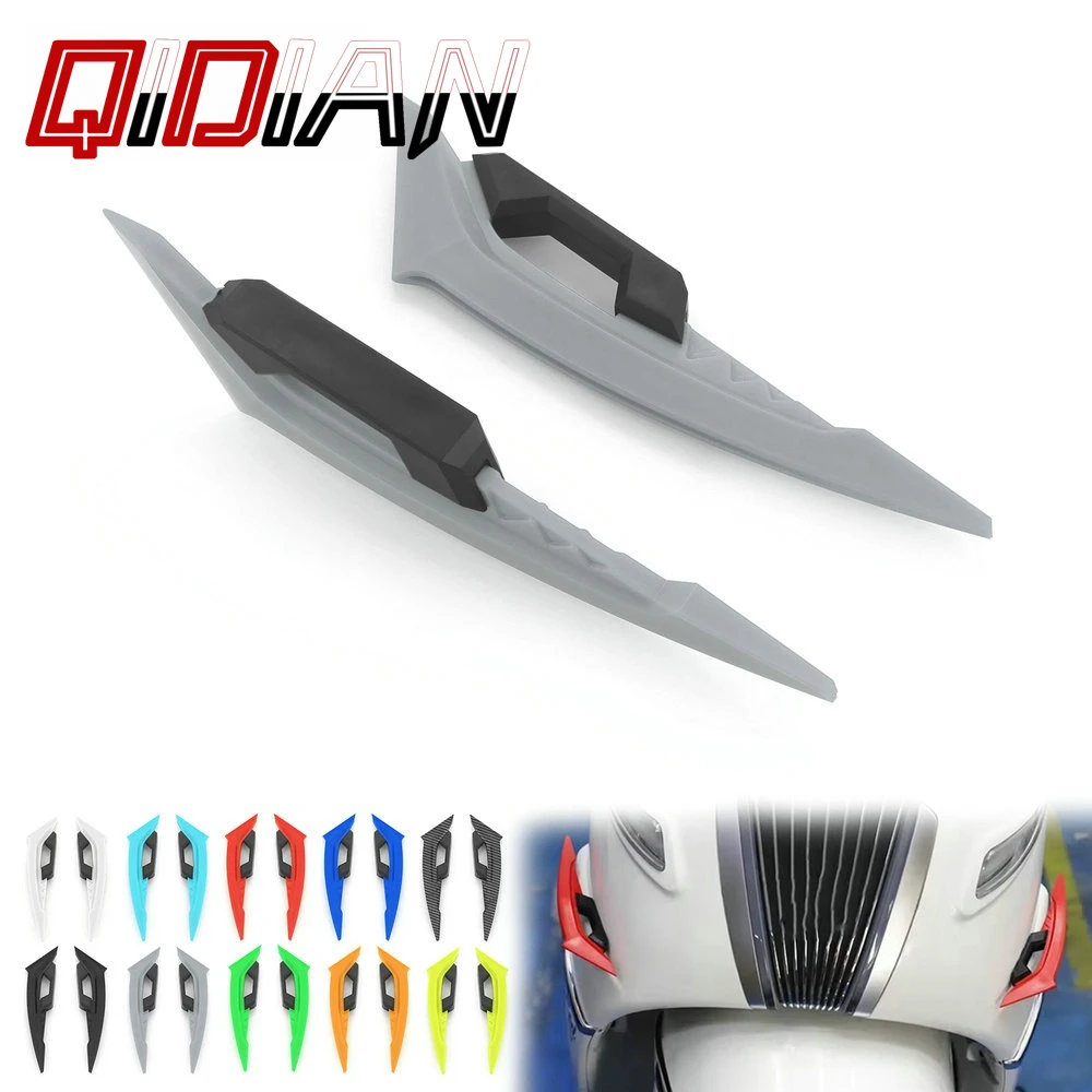 

Motorcycle Accessories Wind Wing with Adhesive Sticker Dynamic Wing Sticker Modification Motorcycle Winglet Aerodynamic 1Pair