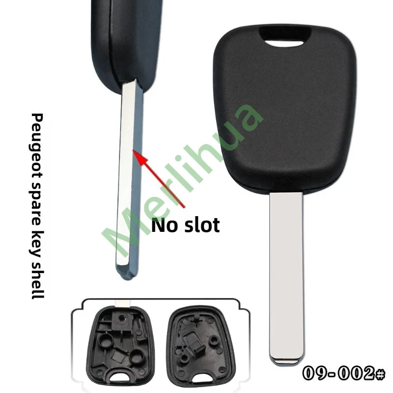 FOR Peugeot 307 Old Version Citroen Triomphe 408 Car Chip Remote Key Fob Shell Spare Replacement Housing Cover