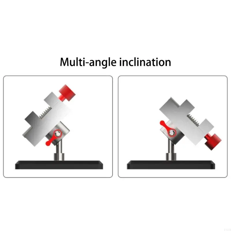 

P9FB Portable Stainless Steel Workbench Clamp Offering Tool Less Adjustment For Studio Photography Setups Workshop Projects