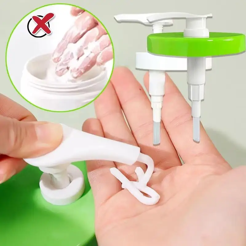 Pump Dispenser For Moisturising Cream 453g 550g 566g/20oz Pump Head With Lid Compatible With Body Moisturizer Cream Replacement