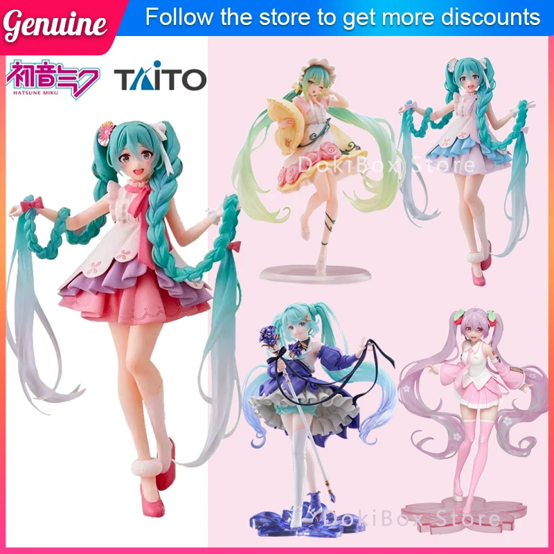 

Официальный TAiTO Hatsune Miku Рапунцель / День рождения 2024 / Спящая красавица / Аниме Фигурка Приз - Коллекционная модель, подарок на день рождения
