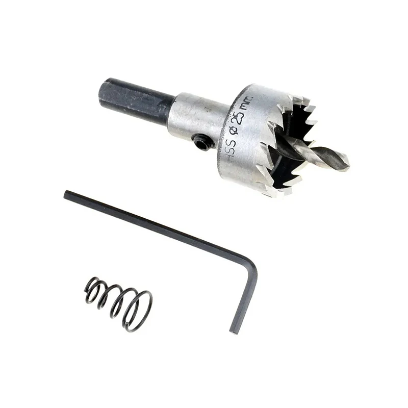 

12Pcs HSS Hole Saw Cutter Set High Speed Steel Drill Bits for Stainless Steel Metal Wood Drilling Tool