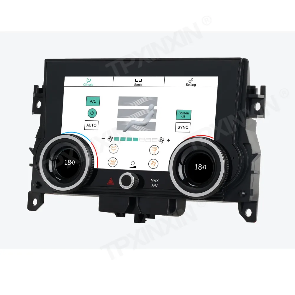 8 Inch AC Control Panel With Volume Button For Land Rover Range Rover Evoque 2nd Gen Air Condition Board