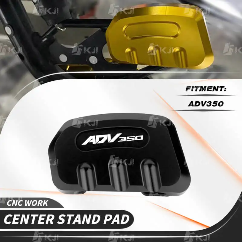 For Honda ADV350 ADV 350 2021-Present Modified Center Stand Support Centerstand Foot Kickstand Shoe Enlarger Pad Accessories