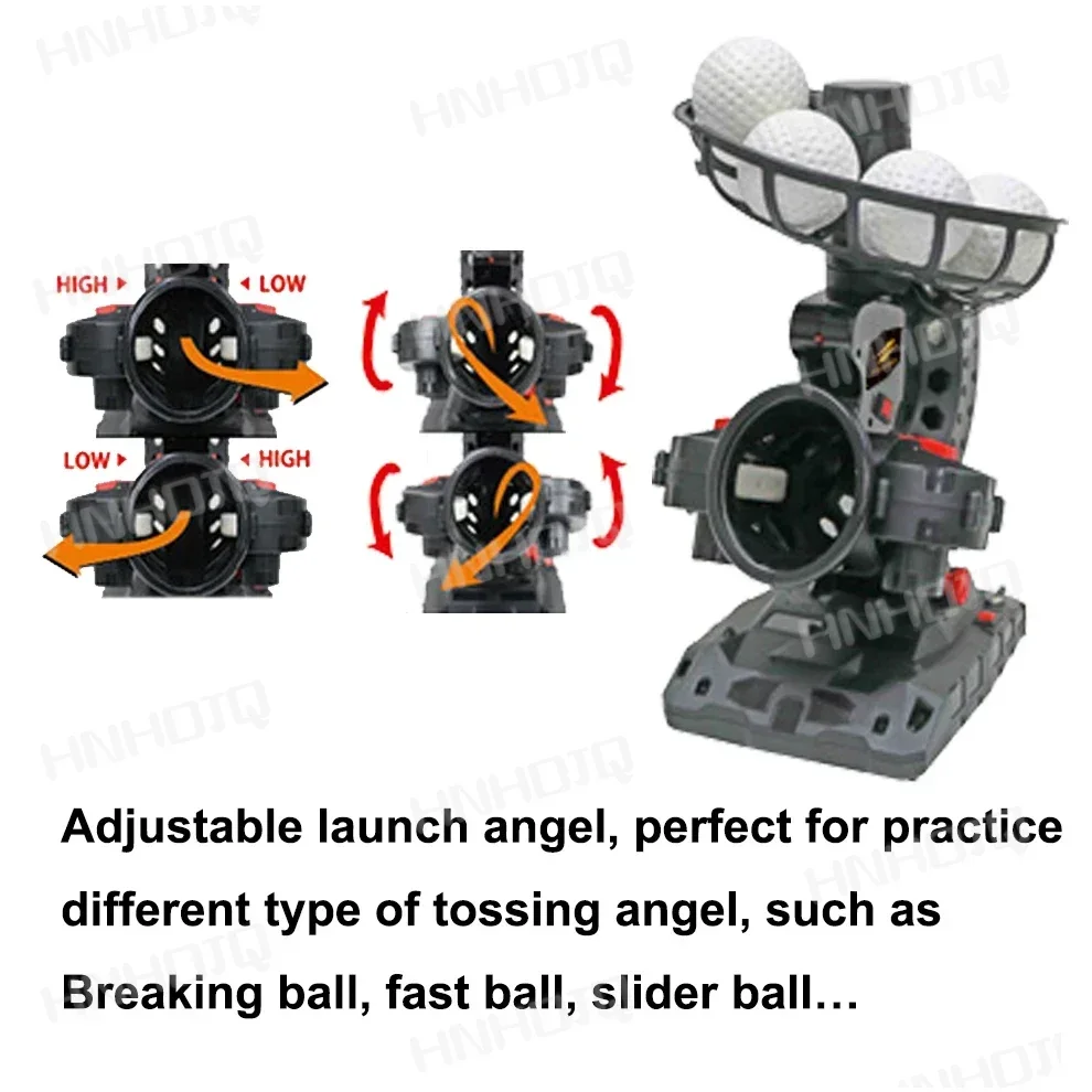 baseball batting training equipment breaking pitching machine