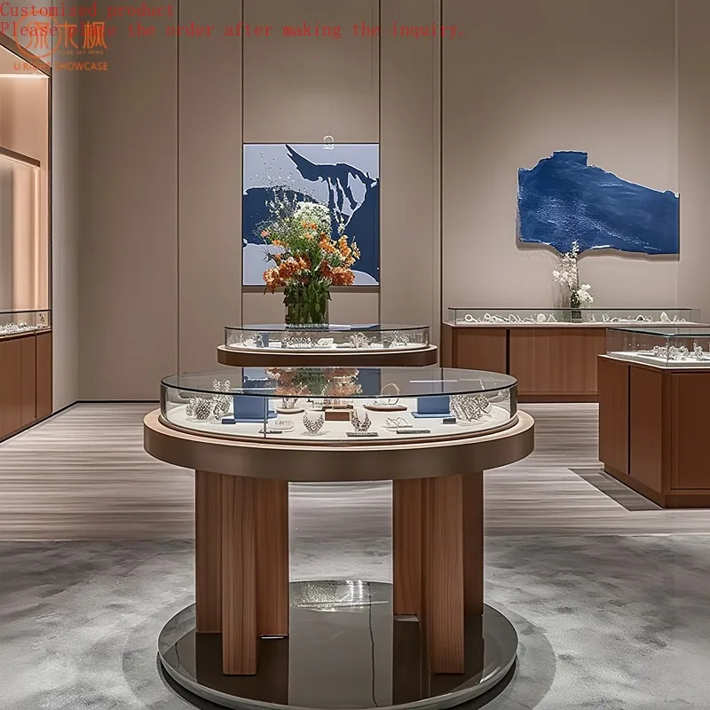 

Custom.Made-to-Order High-End Jewelry and Watch Display Cabinets | Bespoke Luxury Showcases for Retail Stores