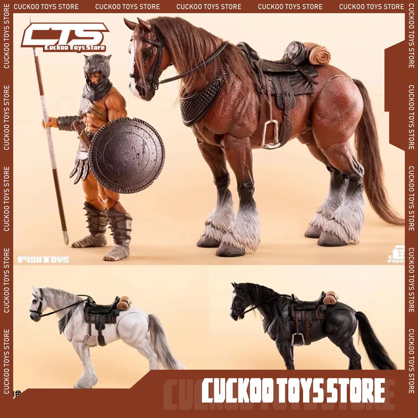 

В наличии игрушки-рыбки 1/12, фигурка из ПВХ, модель для отходов, серия, панчхромная статуя лошади, животного, индивидуальные декоративные игрушки