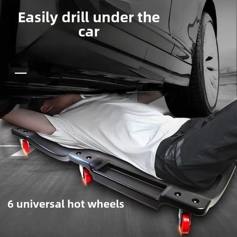 Repair car reclining board, sleeping board, thickened model, pulley scooter, car repair car chassis,  maintenance tools