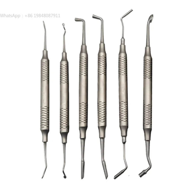 Dentals Oral Bone Powder Filler Conveyor Compaction Extrusion Tool Bone Spoon Grinding Collection Scraper