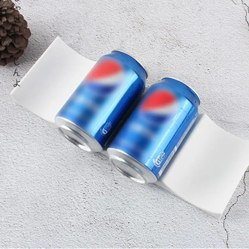 L9BE Kitchen Wine Bottle Rack Countertop Storage Half Stackable Bottle Holder Easy Stacker Display Mat Drinks