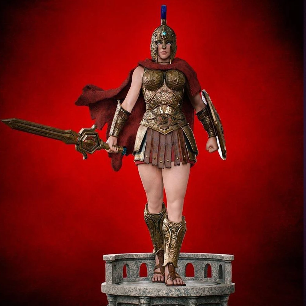 

1:24 Belle Gladiator Lady 3d Printed Model Resin Unpainted Figure Model Kit Miniature Garage Gk Kits Unassembled Diy Toys