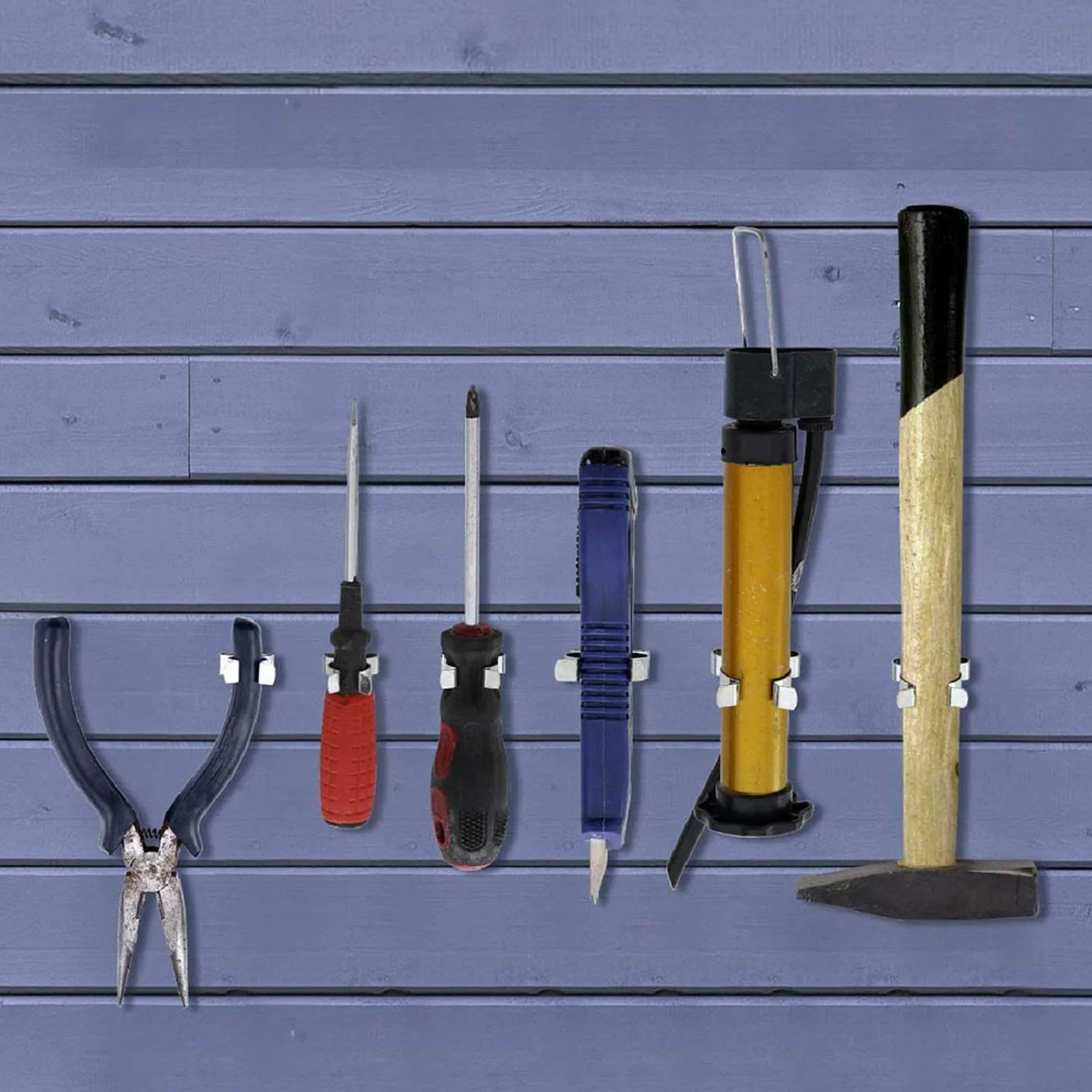 

Heavy Duty 48 Piece Spring Terry Clip Set for Tool Organization in Garage and Shed Sturdy Manganese Steel Design