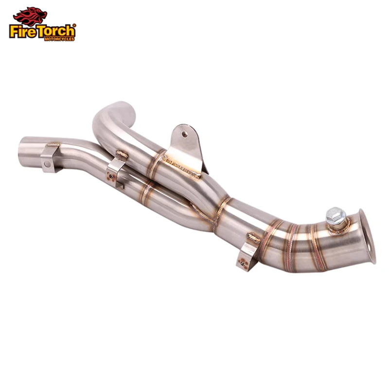 Slip On For Yamaha YZF R1 2009 - 2014 Motorcycle Exhaust Escape System motocross Modified Mid Link Pipe Connect Original Muffler