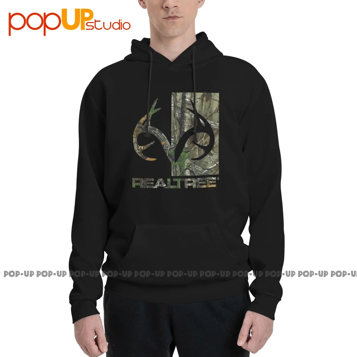 

Realtree American Deer Buck Logo Hunting Camo Hoodie Sweatshirts Hoodies Gift Design Vintage High Quality