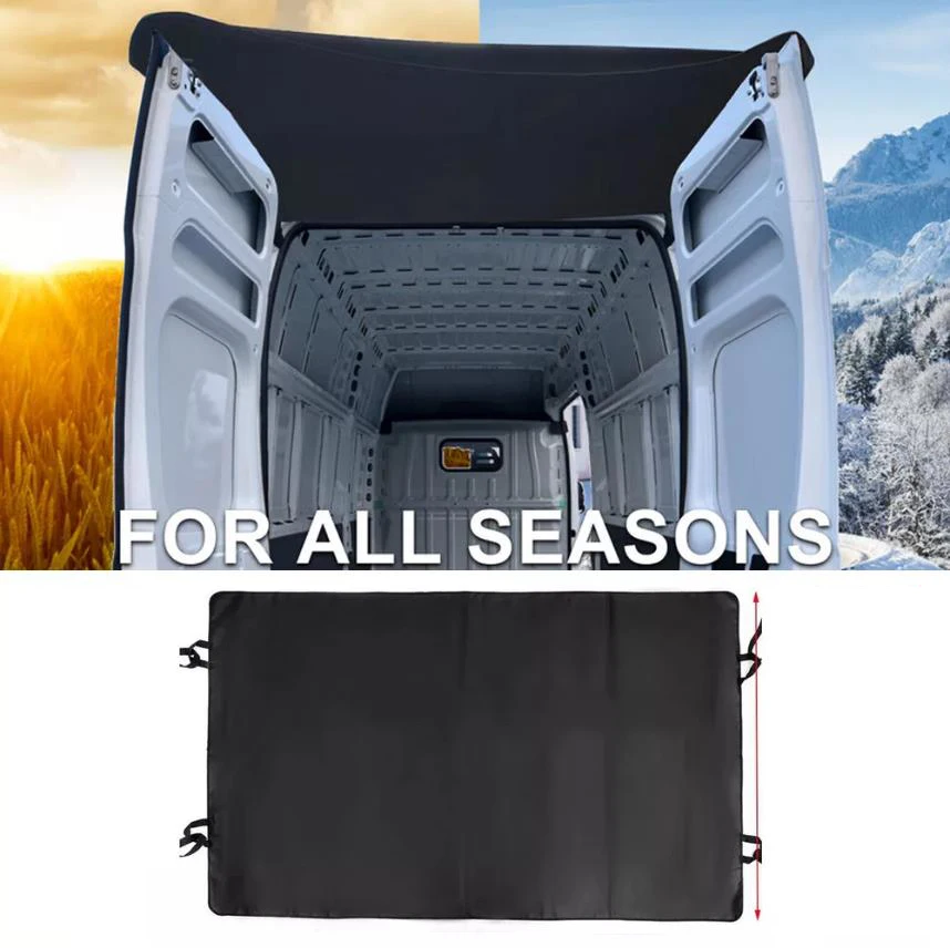 

1 Set 420D Thickened Waterproof Oxford Cloth Sunshade For Vauxhall Van Rear Barn Door Awning Cover Waterproof Sunshade Cover