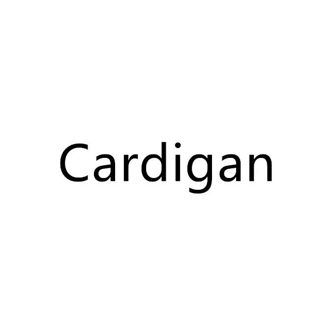 Cardigan R