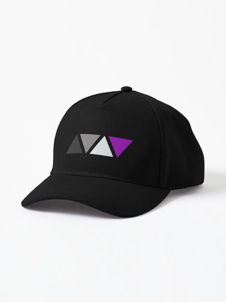 Triangles Asexual Pride Flag. Subtle Asexual Pride Cap For Women Men Hip Hop Cap Street Baseball Hat