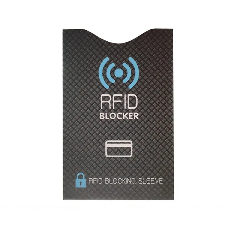 RFID Credit Card Protector Blocking Cardholder Sleeve Skin Case Covers Protection Bank Card Case Identity Theft Prevention Case
