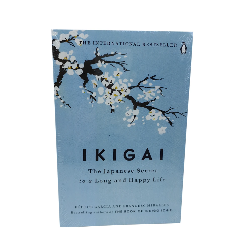 Ikigai:The Japanese Secret Philosophy for A Happy Healthy By Hector Garcia Inspirational Book for Adults Teen English Book