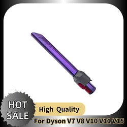 For Dyson Vacuum Cleaner Lighting Flat Suction Gap LED Narrow Slit Long Flat Mouth Suction Head V7/V8/V10/V11/V15 Accessories
