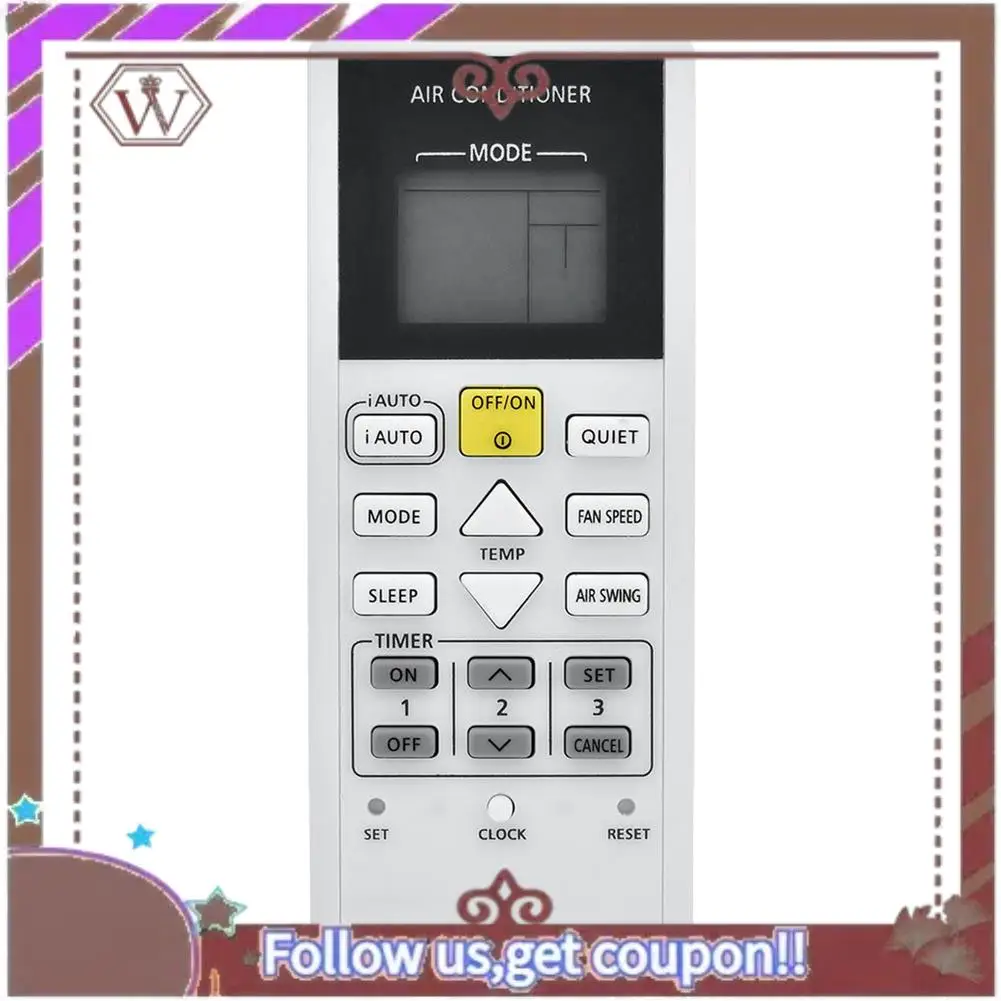 ABBG-ملحقات قطع غيار جهاز التحكم عن بعد لمكيف الهواء باناسونيك A75C03590 A75C00470 94230/1281