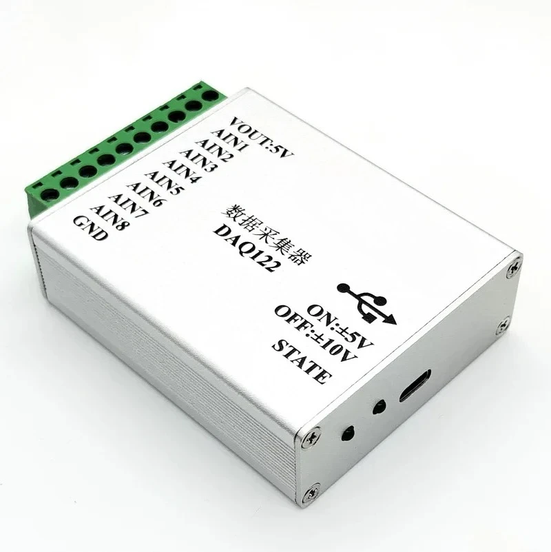 USB High Speed 16 Bit 8 Channel Synchronous Sampling Data Capture Board