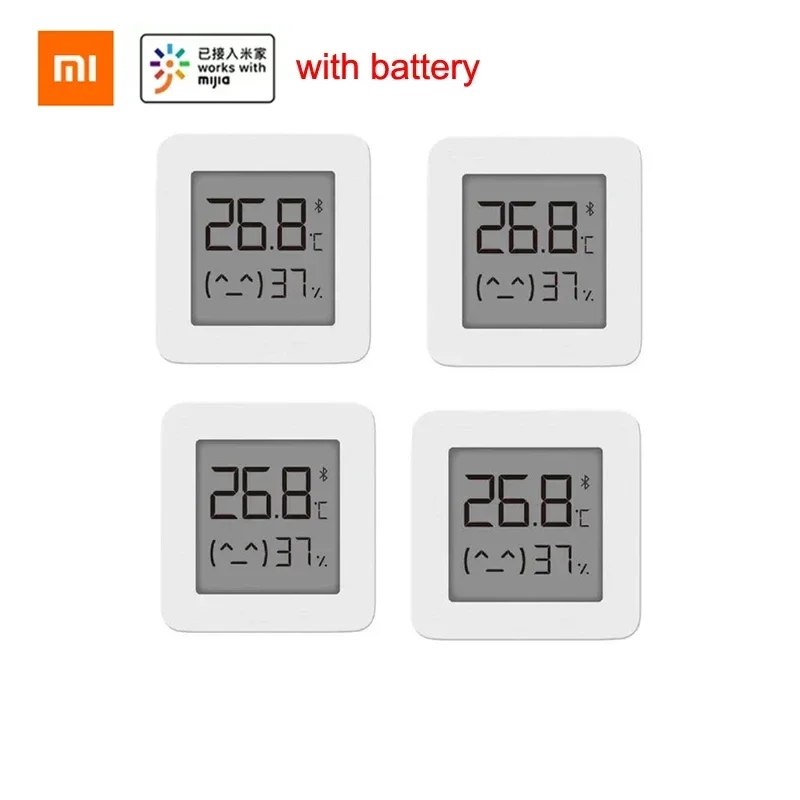 Termometr Xiaomi Mijia 2, czujnik temperatury i wilgotności Bluetooth, miernik wilgotności, inteligentny ekran LCD, cyfrowa aplikacja Mijia