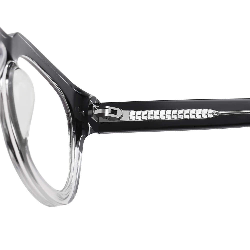 Peekaboo TR90 anti blue light glasses for men retro style clear lens optical glasses frame women clear lens rivets unisex