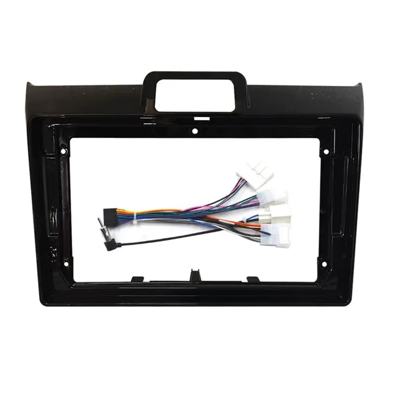 A21E-9 بوصة راديو السيارة اللفافة لتويوتا كورولا أكسيو فيلدر 2015 DVD ستيريو الإطار لوحة محول تصاعد #1
