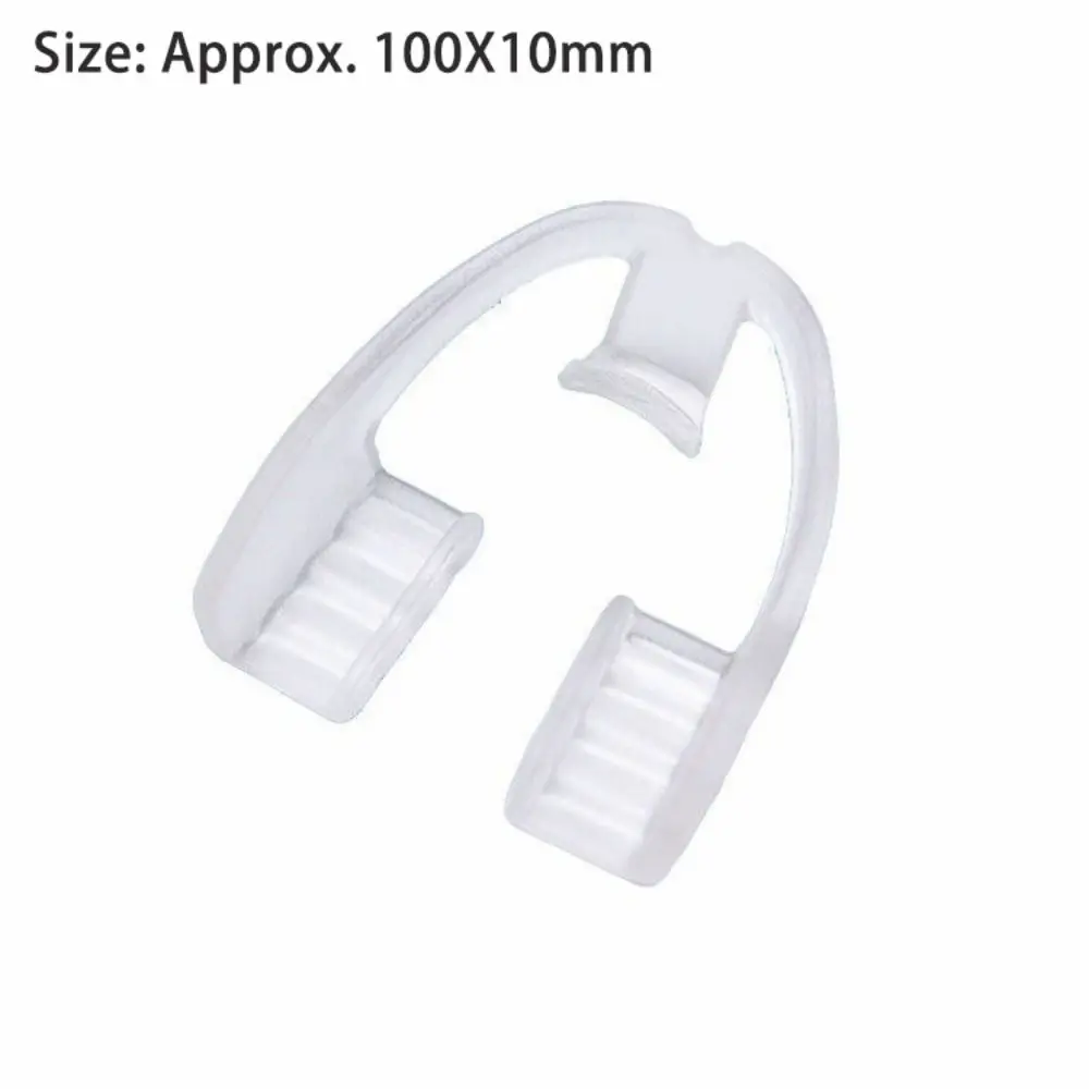 8pcs Silicone Sleep Aid Mouth Guard Bruxism Teeth Grinding Guard Sleep Mouthguard Splint Clenching Noise