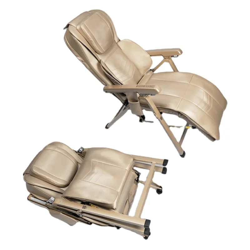 

Электрическое массажное кресло-реклайнер из ПУ кожи с тройным складыванием для снятия стресса и расслабления, с возможностью индивидуальной настройки OEM, для всего тела