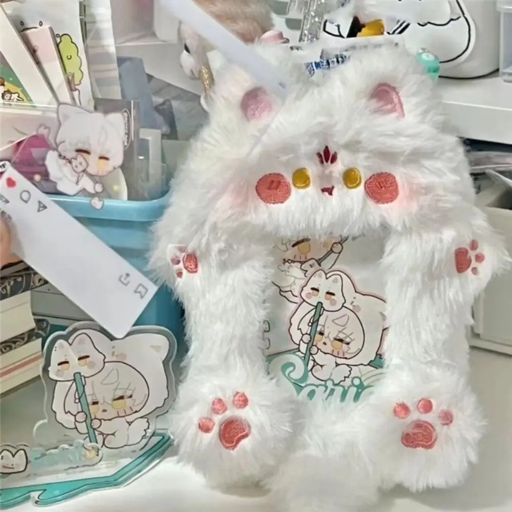 

Cute Photocard Case Cartoon Bag Keychain Fox Photocard Case Student Card Holder Idol Photos Protective Cover