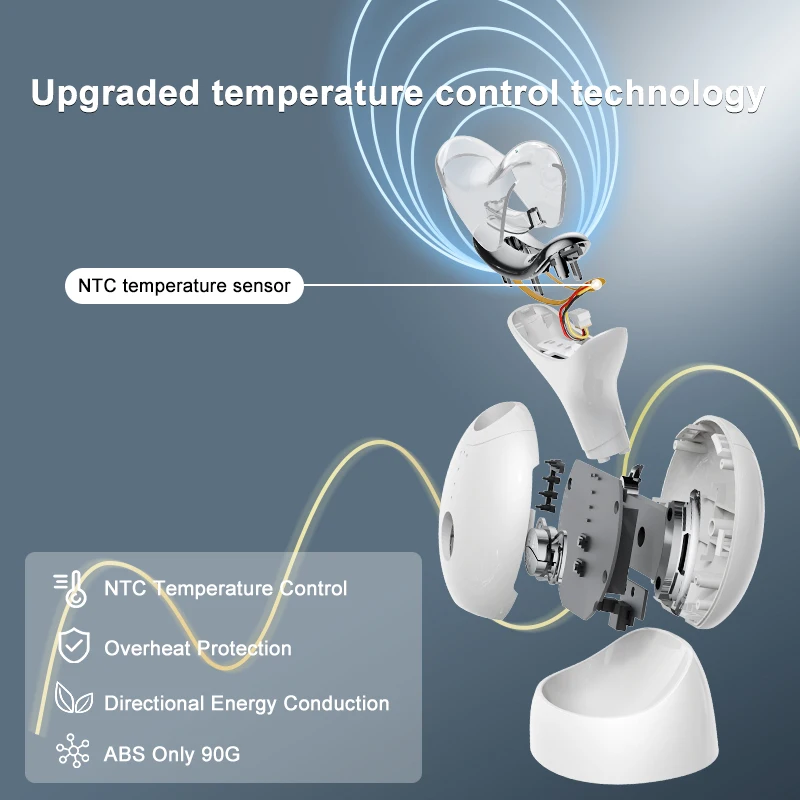 Vlvee pescoço dispositivo de beleza ems rosto massageador facial pescoço lifiting 3 cores luz pele apertar reduzir queixo duplo ferramentas cuidados com a pele