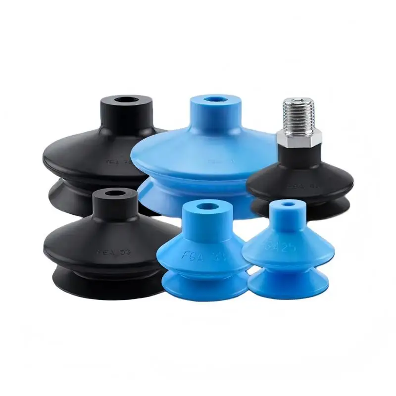 FGA Series Vacuum Suction Cup 1.5 Folds Bellows Sucker Ripple Pad for Industrial Robot Arm Manipulator FGA-11/14/16/20/22/25/33/