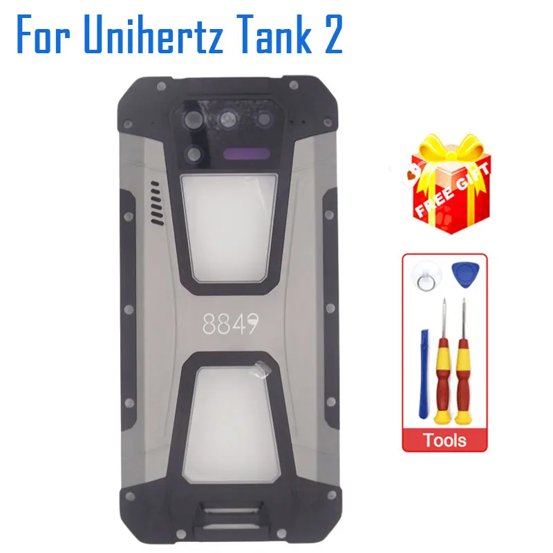 New Original Unihertz Tank 2 Battery Cover Back Cover With Rear Camera Lens Accessories For Unihertz Tank 2 Smart Phone