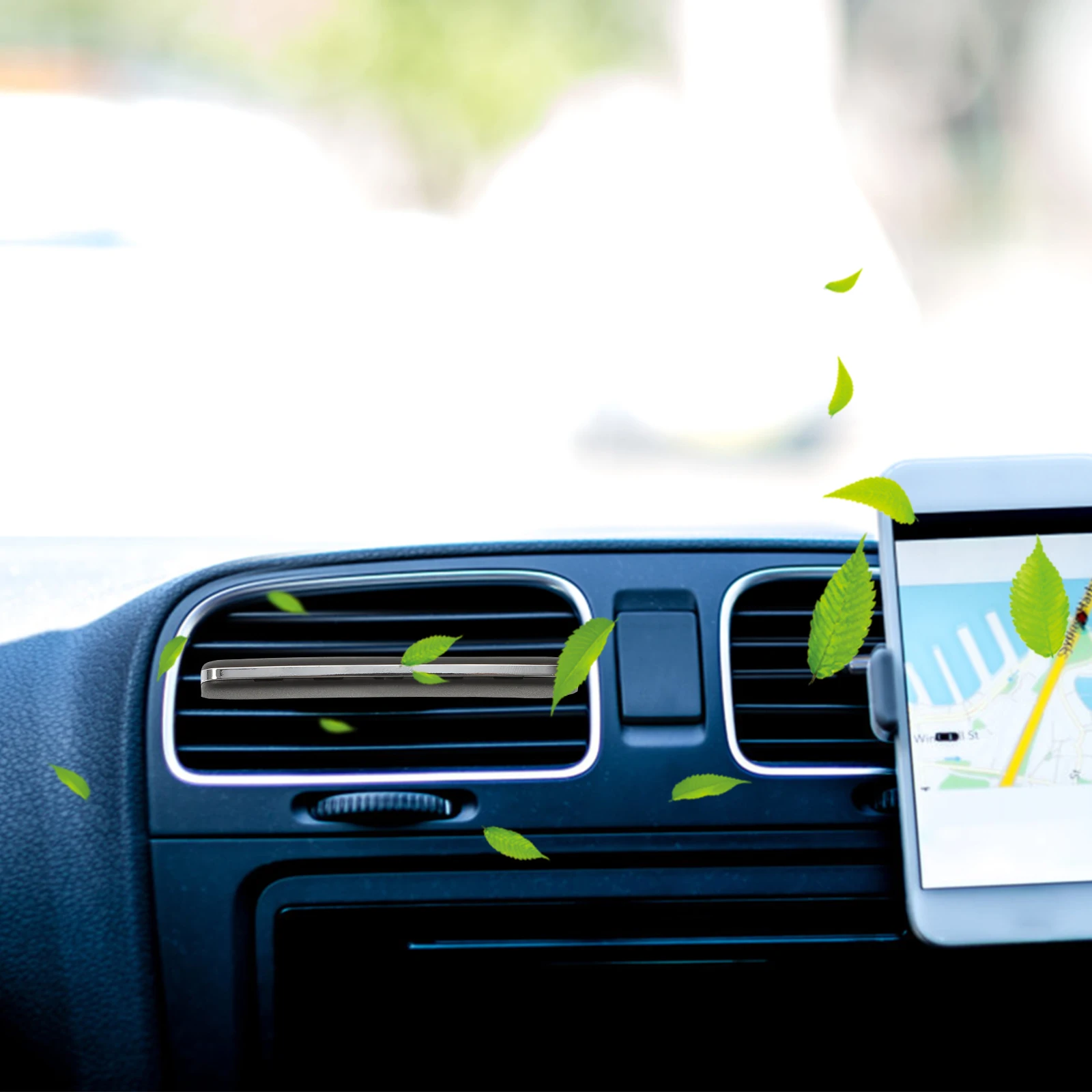 

Luxurious Car Air Freshener Ceramic Car Essential Oil Diffuser Diffuser Vent Horizontal Vertical Built Magnets Durable Gift