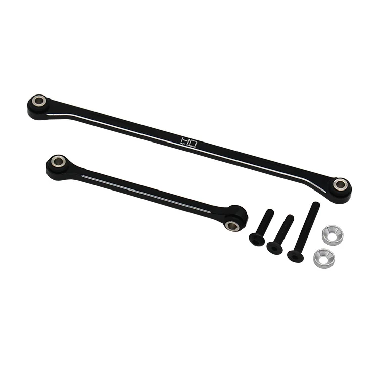 Hot Racing Aluminum Tie Rod & Drag Link w/ Steel Pivot Balls for Axial UTB 1/18 4WD Crawler​