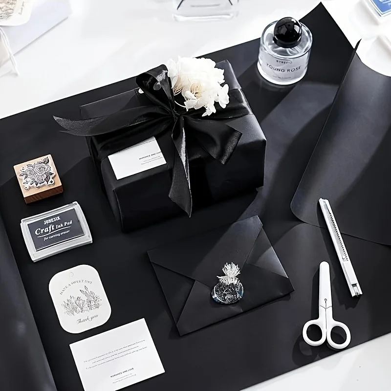 1Roll,Multi-Purpose 30cm Kraft Paper Roll, Various Colors, Suitable for Mobile Packaging, Gift Wrapping, Transport, Mailing