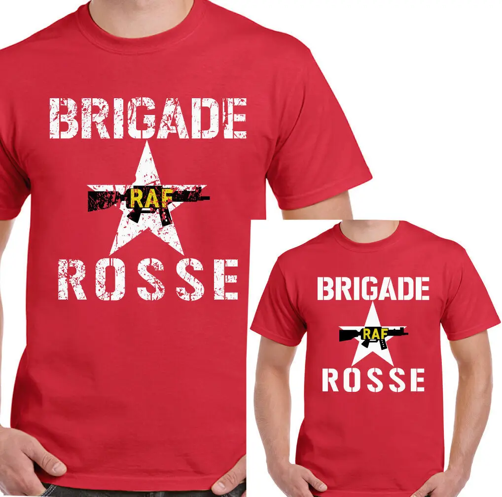 BRIGADE ROSSE T SHIRT Mens The Clash As Worn By Joe Strummer From Red Brigades