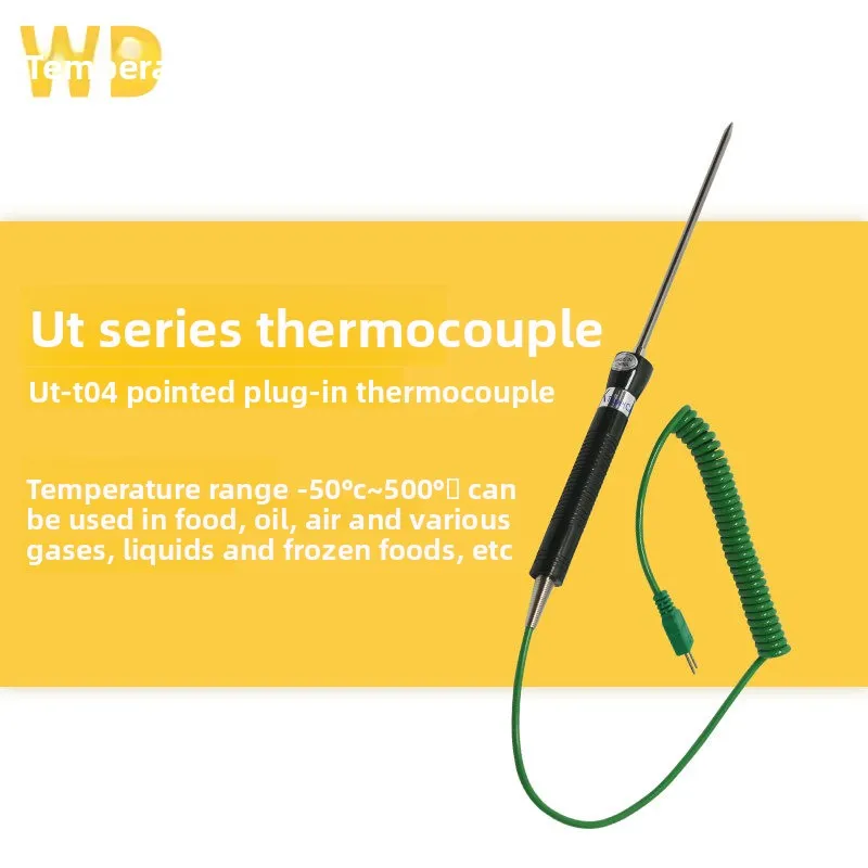 High-Precision Air Thermocouple High-Temperature Gas Temperature Probe Type K