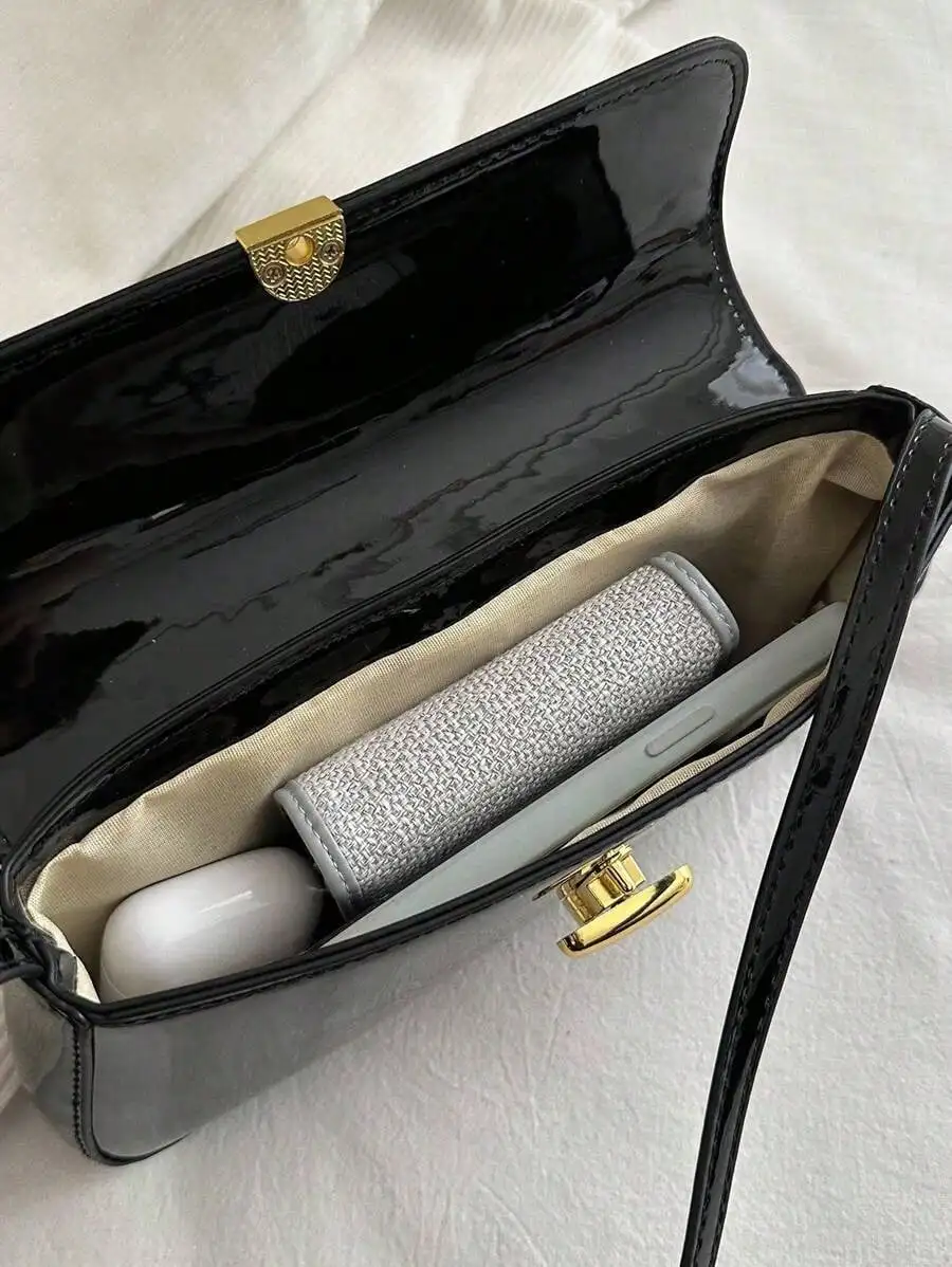 Bolso vintage de piel sintética aceitada para mujer: para citas, trabajo, viajes y uso diario