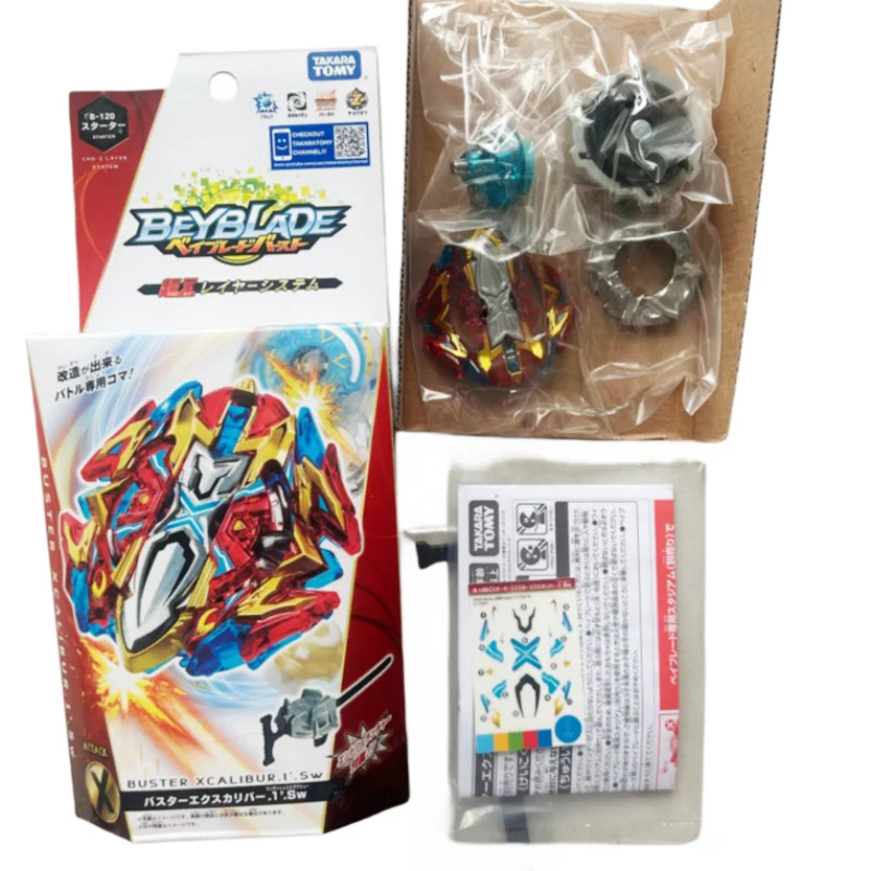 

TAKARA TOMY Buster Xcalibur / Xcalius Beyblade Burst Starter w/ Launcher B-120