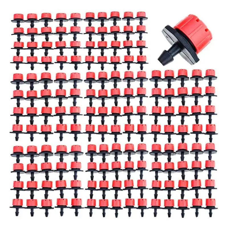 

Adjustable Irrigation Drippers Sprinklers Precision 100pcs Sprinkler Drip Head Irrigation Drippers Sprinkler Drip Head Emitters